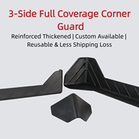 Protecteur d'angle en plastique pour meubles en verre, portes, cartons, cadres photo, emballages de salle de bain