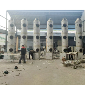Peralatan Pengolahan Gas Buangan Menara Semprot PP Kustom Baru dengan Menara Penyerap dan Filter Udara Awal untuk Penggunaan Industri & Laboratorium - Product Image 6