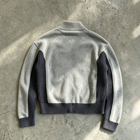 Blouson Bomber Unisexe OEM Hiver 100% Coton à Capuche Épais Brodé Logo Personnalisé Streetwear avec Motif Lettres Respirant