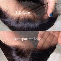 Pelucas de Cabello Humano HD 13x6 con Encaje Frontal, Cabello Humano Brasileño Ondulado Profundo, Pelucas de Cabello Virgen Vietnamita, Peluca Completa sin Pegamento