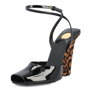 Nuevo Estilo de Sandalias de Tacón Abierto con Plataforma y Correa en el Tobillo para Damas - Product Image 3