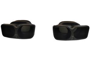 Difusor LUFENG W205, Difusor de Parachoques Trasero ABS, Negro Brillante, Labio Trasero con Puntas de Escape para Mercedes W205, Estilo <span class=keywords><strong>Barbus</strong></span> - Product Image 5