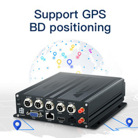 Caméra de bus et de camion, DVR SD 4CH, kit MDVR 4G GPS, moniteur vidéo 7 pouces, système de surveillance en temps réel CMSV7, gestion de flotte de véhicules