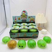 Édition Noël Monstre Vert Pelucheux Grinch 8,5 cm – Jouet Anti-Stress Amusant à Presser – Boîte Mystère Créative – Cadeau Amusant pour Soulager le Stress