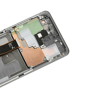 Display OLED da 6,9 Pollici di Alta Qualità con Touch Screen, Pannello Digitale di Ricambio con Cornice per Samsung <span class=keywords><strong>Galaxy</strong></span> <span class=keywords><strong>S20</strong></span> Ultra - Product Image 5
