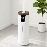 Humidificateur d'air ultrasonique et diffuseur d'arômes en plastique, diffuseur d'huiles essentielles pour la maison, l'hôtel ou la voiture
