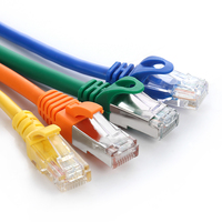 Cable de Red Ethernet RJ45 8p8c UTP FTP SFTP CAT6 de Cobre LSZH/PVC Personalizado de Fábrica, 1m 2m 5m
