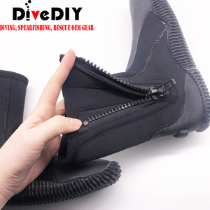 Bottes de plongée en <span class=keywords><strong>néoprène</strong></span> de 5 mm d'épaisseur pour eaux froides, avec embout et talon renforcés en caoutchouc, semelle confort intégrée, pour la pêche sous-marine et la plongée libre - Product Image 4