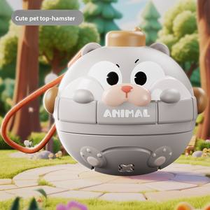 Jouet gyroscopique en plastique personnalisé pour enfants de 2 à 4 ans jeu de combat de bureau interactif parent-enfant presse rotation collision rotation - Product Image 1