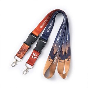 Muestra Gratuita, Cordón Promocional Personalizado de Poliéster, Cordones Sublimados en Blanco con Logotipo Personalizado - Product Image 2
