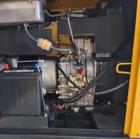 Poweronly Heimgebrauch 5kVA 10kVA 15kVA Leiser Tragbarer Kleiner Dieselgenerator Notstromversorgung 3-Phasen-Dieselgenerator