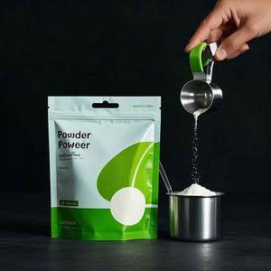 Pochette sur support étanche à l'humidité impression par gravure emballage refermable anti-agglomérant en vrac café lait en poudre chewing-gum animal de compagnie - Product Image 2