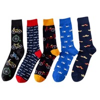 Chaussettes rétro vintage pour hommes, chaussettes hautes rayées colorées, streetwear, chaussettes hip hop, chaussettes fantaisie, chaussettes en coton amusantes et tendance