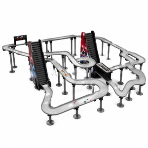 Pista de Pinball de Mármol de Alta Calidad Personalizada, Pista de Pinball Grande y Colorida, Pista de Juego de Carreras de Pinball Pequeña y Móvil - Product Image 4