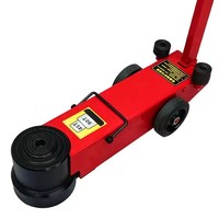 Vérin pneumatique droit standard en acier allié 80t 100t 120t 0.8-1.2 Mpa certifié CE pour cric de sol automobile Modèle AJ80 Garantie 1 an