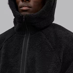 جاكيت فارسيتي من فرو الأغنام بتصميم مخصص للشارع، قابل للعكس ومقاوم للماء، بمقاسات كبيرة وياقة عالية وسحاب كامل - Product Image 4