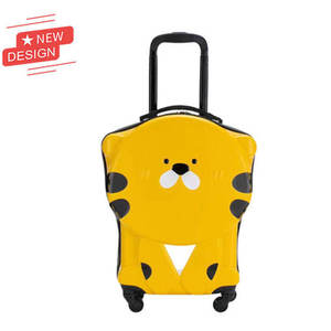 Venta al por mayor de fábrica, nuevo diseño OEM, Maleta de embarque con forma de gato bonito, bolsa de carrito para niños, equipaje con ruedas giratorias para viajes - Product Image 2