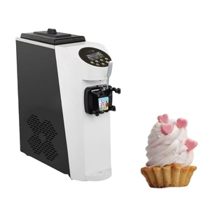 New Restaurant Single Nozzle High Productivity <b>Ice</b> <b>Machine</b> Pump Motor Making Soft Syrup Powder Yogurt Fruit Milk Home <b>Ice</b> - Product Image 5