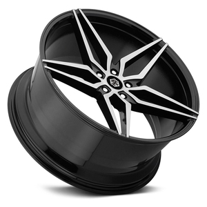 Nouvelle jante en alliage forgé HRW PROJECT Sport 20 pouces à profil profond concave, 5 trous, finition argentée, boulons 8J 25-40 mm, garantie 3 ans, universelle - Product Image 2