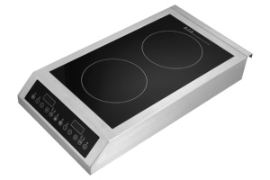 Cuisinière à induction à double brûleur 3500W AM-CD203 Haute puissance de cuisson Offre une chaleur intense pour des repas rapides et efficaces. Moitié - Product Image 5