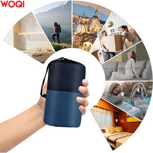 WOQI sac de couchage d'<span class=keywords><strong>été</strong></span> ultra léger avec doublure pour draps de voyage et sacs de couchage pour adultes parfait pour l'hôtel et le camping - Product Image 6