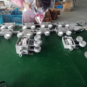 防爆IP66調整可能ダブルヘッド壁掛け充電式LED非常灯安全灯防爆 - Product Image 5