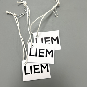 Custom Embossed logo <strong>Paper</strong> Card Recycled Garment <strong>Tags</strong> <strong>Paper</strong> hang <strong>Tag</strong> - Product Image 5