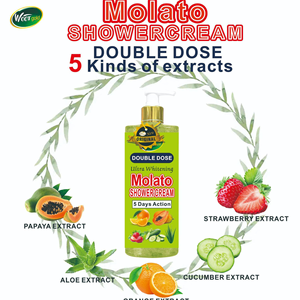 เจลอาบน้ำกลิ่นผลไม้ 1000 มล. ลดราคาพิเศษ ช่วยให้ผิวขาวกระจ่างใส ชุ่มชื้น ขจัดสิ่งสกปรก โมลาโต ครีมอาบน้ำ - Product Image 5