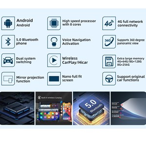 Reproductor de DVD para Auto de 15.8 Pulgadas, Radio Android con Pantalla Táctil, Navegación GPS, Carplay para <span class=keywords><strong>BMW</strong></span> Serie 5 <span class=keywords><strong>GT</strong></span> 2013-2017--Sistema NBT - Product Image 5