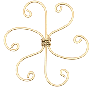 Plant Stem Support-Durable Steel Metal Grapple Holder Monstera Climbing Plants Lightweight Modern Design Indoor Outdoor - Product Image 1