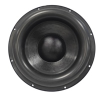 Subwoofer Mobil DVC Magnet Ganda Heavy-Duty 10/12 Inch Surround Busa Besar 250W RMS Upgrade Audio Mobil Speaker Bass
