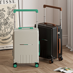 <strong>Multifunctional</strong> Wide-Handle Luggage 20inch Fashionable Lightweight Universal Wheel Travel <strong>Suitcase</strong> with TSA Lock trolley bag - Product Image 2