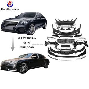 Kits de carrocería para Clase S W222 2017-2020 Año de actualización a mayo Estilo Parachoques de coche Accesorios de coche Piezas de ajuste automático - Product Image 1