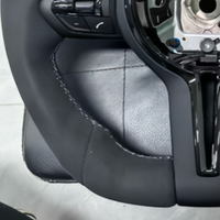 Volant sport Alcantara pour BMW F10 F20 M3 X1 X5 X6 X4 F30 F32 F33 F34 F35 X3 F25 F36 F80 E90 E92