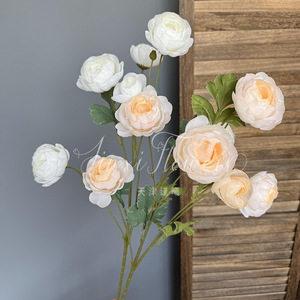 Bouquet de fleurs en soie Jinxi 1326527568, décoration de mariage, matériel floral, style moderne, décoration intérieure - Product Image 3