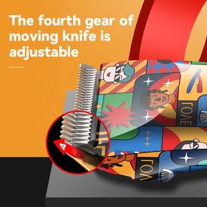 ชุดเครื่อง<span class=keywords><strong>ตัดผม</strong></span> Kemei รุ่น KM-1102H 9305 9306 สำหรับมืออาชีพ ชุดอุปกรณ์<span class=keywords><strong>ตัดผม</strong></span>ไฟฟ้า ลายการ์ตูนสีสันสดใส สไตล์ Tuya - Product Image 2