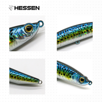 Nouvelle leurre de pêche artificielle OEM 9g 12g 17g, type crayon coulant, pour lancer longue distance, bâtonnet flottant, wobbler, leurre dur