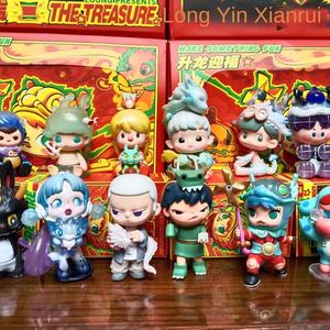 POMART Adornos hechos a mano Bubble Mart Blind Box Long Yin Xianrui Series Año Nuevo Festival de Primavera Moda Juguete Regalo Figura 12 + - Product Image 2