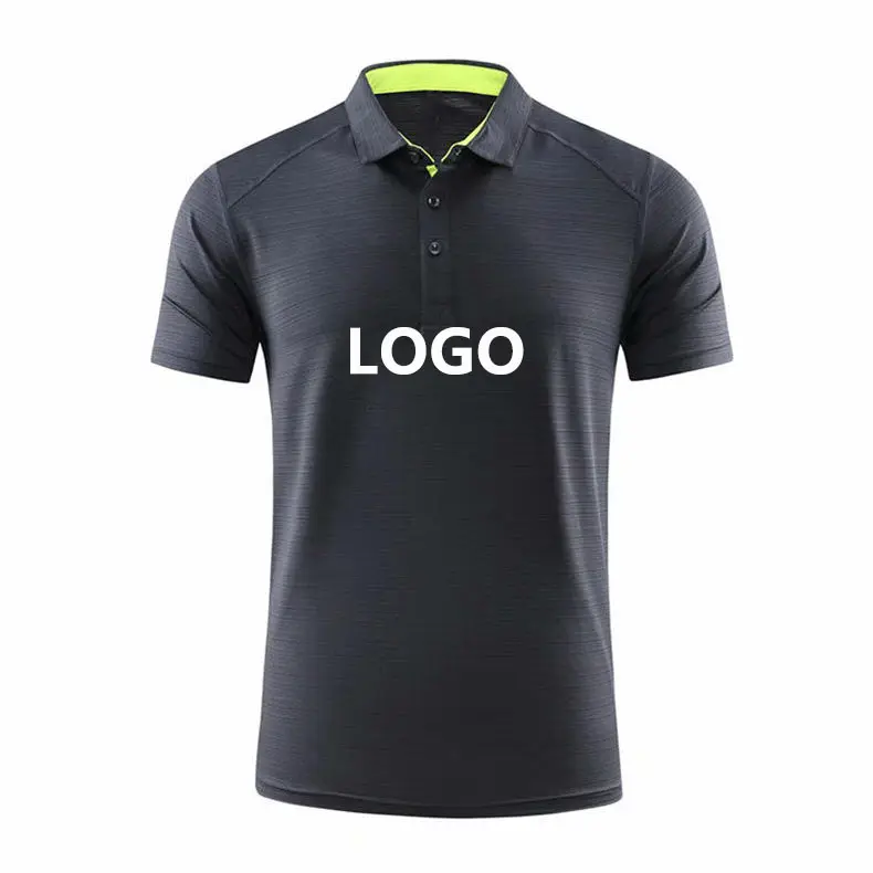 Nhanh Chóng Khô Chất Lượng Cao Poly/Cotton T Áo Sơ Mi Cho Nam Giới Polo Kích Thước Lớn M-7XL Polo Áo Sơ Mi Cho Nam Giới 120 Cotton