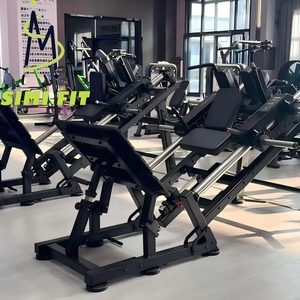 SM ATL Serie Plattenbeladene Hack-Squat-Maschine Kommerzielles Plattenbeladenes Squat-Trainingsgerät Fitness-Kraftmaschine OEM/ODM - Product Image 2