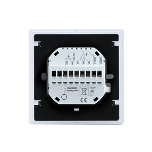 ثيرموستات ذكي واي فاي Beca BAC-18 أبيض اللون، لوحة تحكم أرضية من البلاستيك ABS للتحكم في درجة حرارة المنزل والتدفئة في الفنادق - Product Image 2