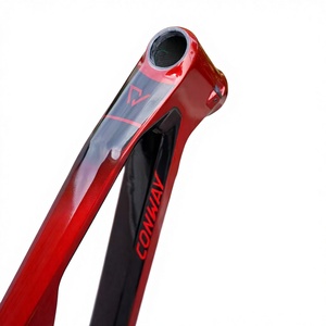 <span class=keywords><strong>Cuadro</strong></span> de Bicicleta de Montaña XC de Fibra de <span class=keywords><strong>Carbono</strong></span> CONWAY con Suspensión Trasera, Frenos de Disco y Barra Transversal de 210 mm para Ruedas de 27.5/<span class=keywords><strong>29</strong></span> Pulgadas - Product Image 5
