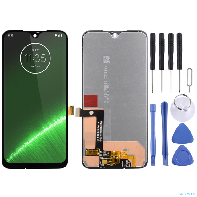 LCD Screen and Digitizer Full Assembly for Motorola Moto G7 Plus Display Repuesto Para for motorola Moto G7