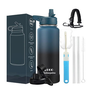 बहु क्षमता ब्रांड नाम आउटडोर वैक्यूम इन्सुलेट स्पोर्ट्स बच्चों पानी की बोतल कस्टम साइकिल पानी की बोतलें - Product Image 6