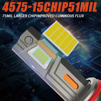Phare de voiture LED X6 360W 36000LM 9005/6 12V en gros, 6 tubes en cuivre pour dissipation thermique, pilote externe, ampoule universelle blanche