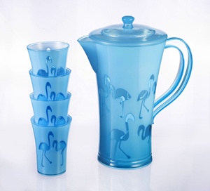 <span class=keywords><strong>Pichet</strong></span> en plastique Avec 4 Tasses - Product Image 1