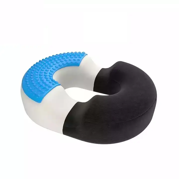 Medical Seat Pain Relief Treatment Donut Tailbone Pillow, Orthopedic Surgery Hemorrhoid Cushion, Coccyx Gel Cushion