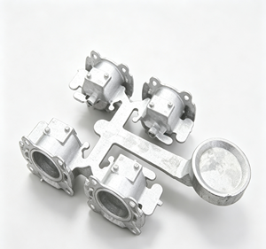 Service de fonderie sur mesure en alliage d'aluminium, pièces métalliques moulées par précision, composants industriels - Product Image 3
