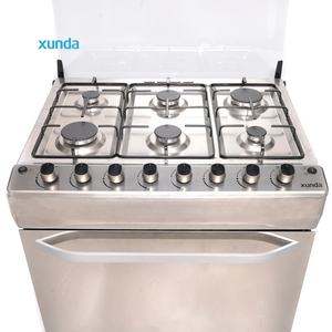 Cocina a <span class=keywords><strong>Gas</strong></span> Independiente Xunda con 6 Quemadores y Horno, 76x60cm, Multifuncional, Todo en Uno - Product Image 4
