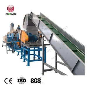 Used Plastic PP PE Commercial Stretch Wrap Washing Recycling Machine Line